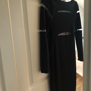 Bailey 44 never been worn before! Black with sheer cutouts. XS.